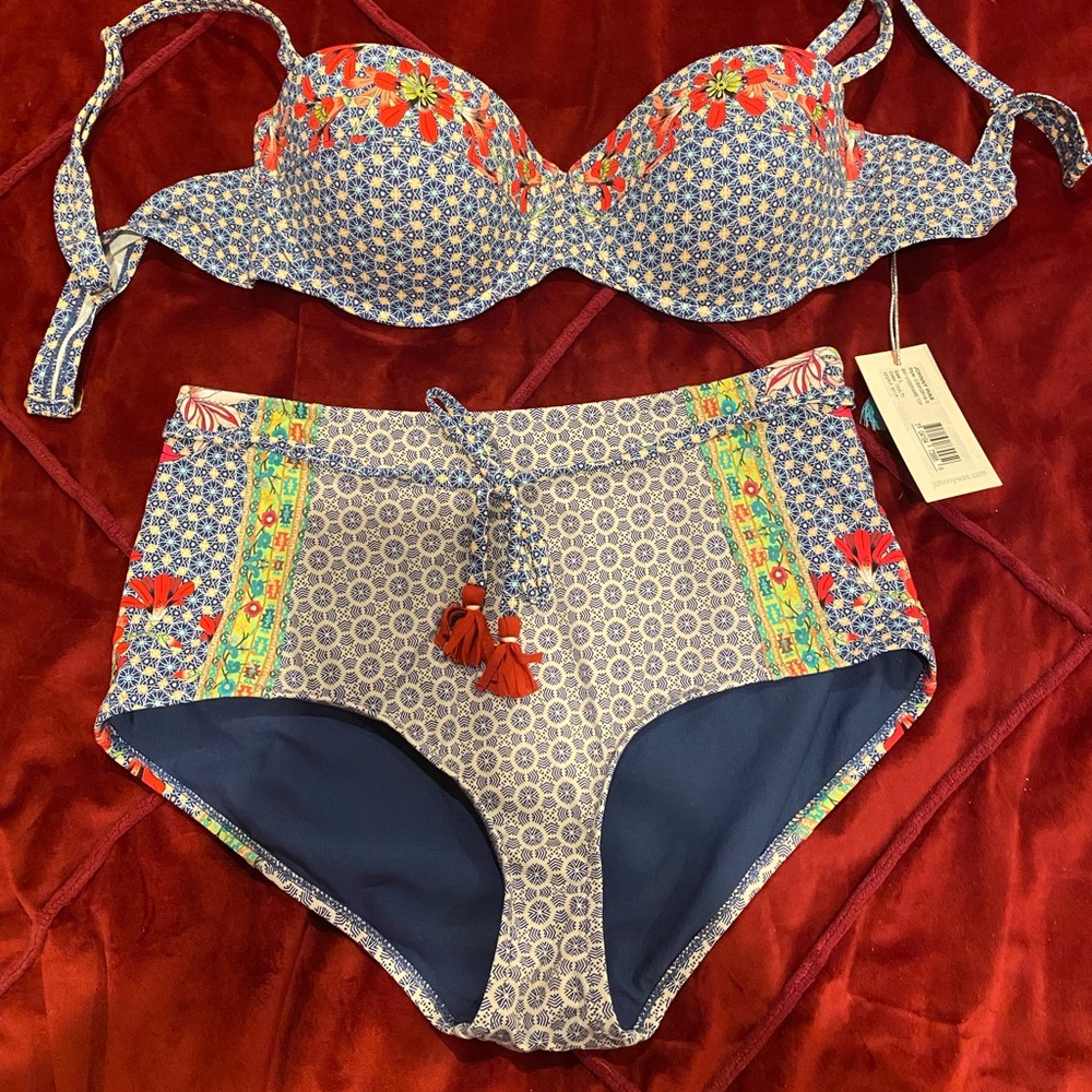 Swimming suit Johnny was multi colors